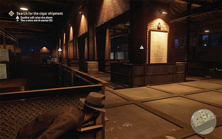 W nowym magazynie warto rozpocząć od pozbycia się 3 wartowników patrolujące górne balkoniki - Mafia Definitive Edition: Czysty relaks - solucja - Mafia 1 Definitive Edition - poradnik, solucja