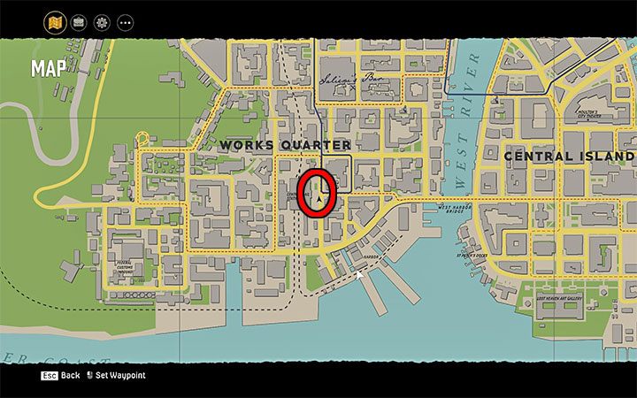 Stacja Central Station jest w środkowej części dzielnicy - Mafia Definitive Edition: Manta Prototyper - ukryty samochód, gdzie znaleźć - Mafia 1 Definitive Edition - poradnik, solucja