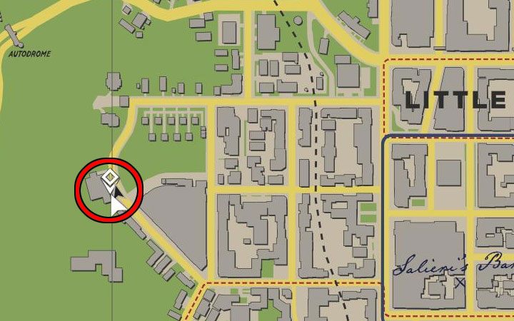 Treść listu informuje o miejscu rozpoczęcia misji - Mafia Definitive Edition: The Crazy Horse - solucja - Mafia 1 Definitive Edition - poradnik, solucja