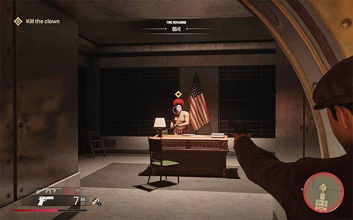 Dotrzyj do drzwi, za którymi znajdują się schody prowadzące na niższy poziom ze skarbcem - Mafia Definitive Edition: Pennies from Hell - solucja - Mafia 1 Definitive Edition - poradnik, solucja