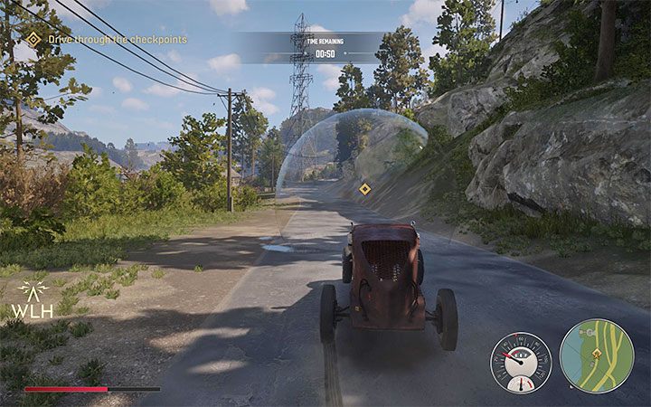 Misja ta jest próbą czasową - musisz pokonać trasę unikalnym samochodem Mutagen - Mafia Definitive Edition: Electric Trick Track - solucja - Mafia 1 Definitive Edition - poradnik, solucja