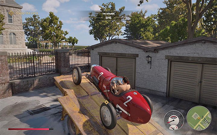 Musisz dotrzeć na podjazd przed posiadłością w Beech Hill - Mafia Definitive Edition: The Old Switcheroo - solucja - Mafia 1 Definitive Edition - poradnik, solucja