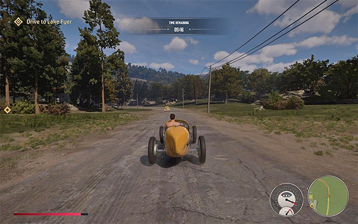 Drugi cel podróży to okolice jeziora Lake Fyer na północnym krańcu mapy - Mafia Definitive Edition: The Old Switcheroo - solucja - Mafia 1 Definitive Edition - poradnik, solucja