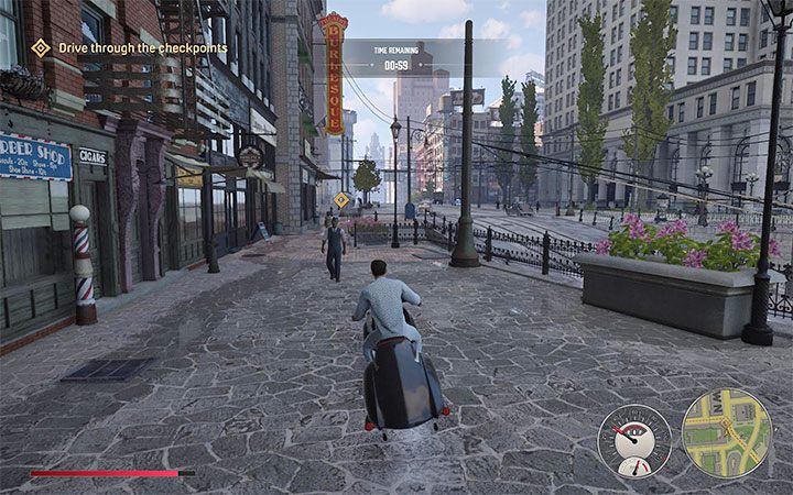 Misja ta jest próbą czasową z wykorzystaniem motocykla - Mafia Definitive Edition: Mister Fancy Bike - solucja - Mafia 1 Definitive Edition - poradnik, solucja