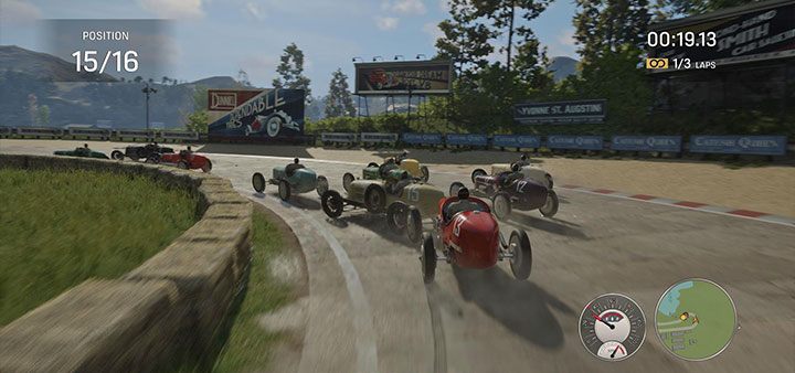 Po rozpoczęciu wyścigu (punkt 1 na mapie) zacznij nabierać prędkości - Mafia Definitive Edition: Wyścig - jak wygrać? - Mafia 1 Definitive Edition - poradnik, solucja