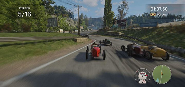 Po pokonaniu kolejnego zakrętu w lewo dotrzesz do szykany (punkt 4 na mapie), która jest prawdopodobnie najbardziej zdradliwym fragmentem toru - Mafia Definitive Edition: Wyścig - jak wygrać? - Mafia 1 Definitive Edition - poradnik, solucja