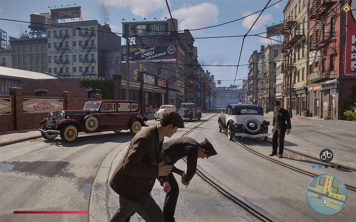 Zaczekaj aż jeden z funkcjonariuszy spróbuje skuć Tommyego - Mafia Definitive Edition: Odmawiam aresztu - trofeum, jak zdobyć - Mafia 1 Definitive Edition - poradnik, solucja