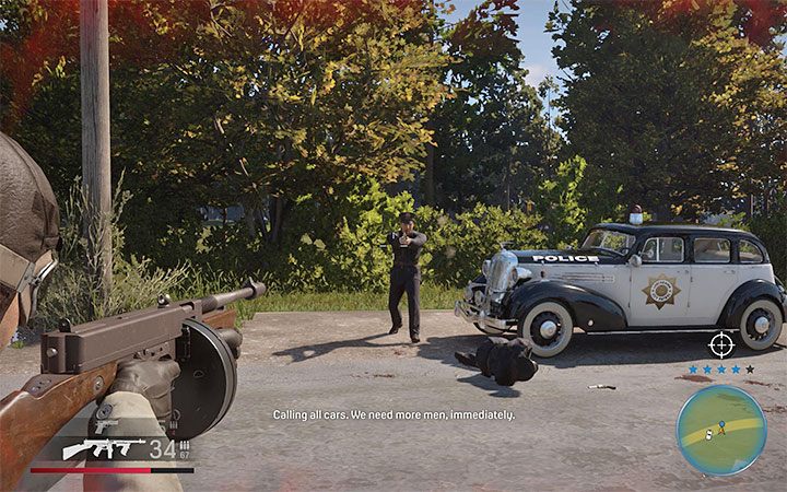 Na potrzeby rozegrania pościgu w trybie Free Ride najlepiej przenieść się na tereny wiejskie - Mafia Definitive Edition: Zainteresowanie policji - trofeum, jak zdobyć - Mafia 1 Definitive Edition - poradnik, solucja