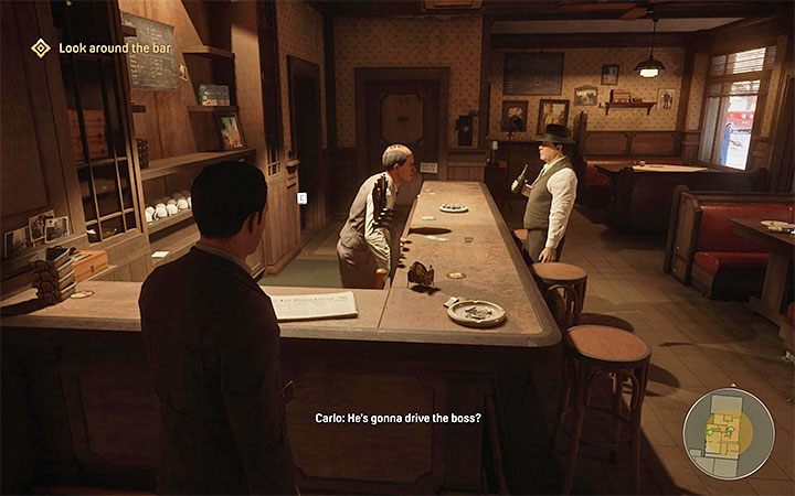 1) Bar Salieriego - To prawdopodobnie najważniejsza lokacja na mapie i jednocześnie główna siedziba gangsterskiej rodziny Salieri, której członkiem jest Tommy - Mafia Definitive Edition: Mapa świata - Lost Haven - Mafia 1 Definitive Edition - poradnik, solucja