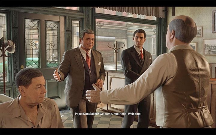 3) Restauracja Pepes Restaurant - Prowadzi ją tytułowy imigrant z Sycylii - Mafia Definitive Edition: Mapa świata - Lost Haven - Mafia 1 Definitive Edition - poradnik, solucja