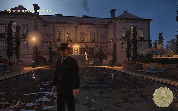 17) Posiadłość prokuratora - To jedna z najbardziej luksusowych posiadłości dzielnicy Beech Hill - Mafia Definitive Edition: Mapa świata - Lost Haven - Mafia 1 Definitive Edition - poradnik, solucja