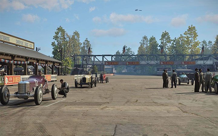 2) Tor wyścigowy - Na torze raz do roku rozgrywany jest prestiżowy wyścig samochodowy - Mafia Definitive Edition: Mapa świata - Lost Haven - Mafia 1 Definitive Edition - poradnik, solucja