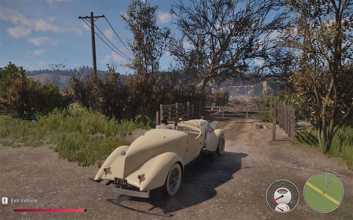 5) Gospodarstwo - Lokację tę odwiedza się w ramach misji fabularnej Wycieczka na wieś i bohaterów czekają tam wtedy liczne walki - Mafia Definitive Edition: Mapa świata - Lost Haven - Mafia 1 Definitive Edition - poradnik, solucja