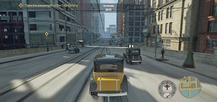 Pasażer poprosi o zawiezienie go do galerii sztuki (Art Gallery) - Mafia Definitive Edition: Uciekinier - solucja - Mafia 1 Definitive Edition - poradnik, solucja