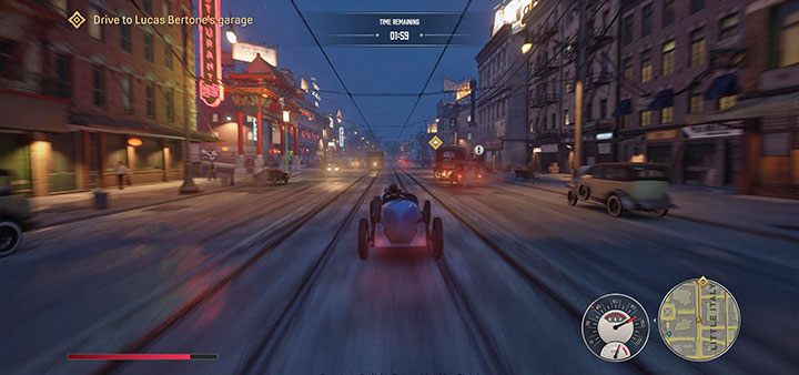 To pierwszy wymagający fragment tej misji - Mafia Definitive Edition: Fair Play - solucja - Mafia 1 Definitive Edition - poradnik, solucja