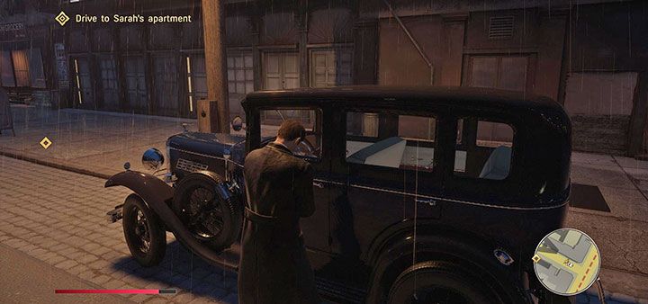 Mafia 1 Remake posiada opcję kradzieży samochodów, przy czym wyrzucanie kierowców z zatrzymywanych aut wiąże się z dużym ryzykiem zwrócenia na siebie uwagi policjantów i rozpoczęcia policyjnego pościgu - Mafia Definitive Edition: Porady na start - Mafia 1 Definitive Edition - poradnik, solucja