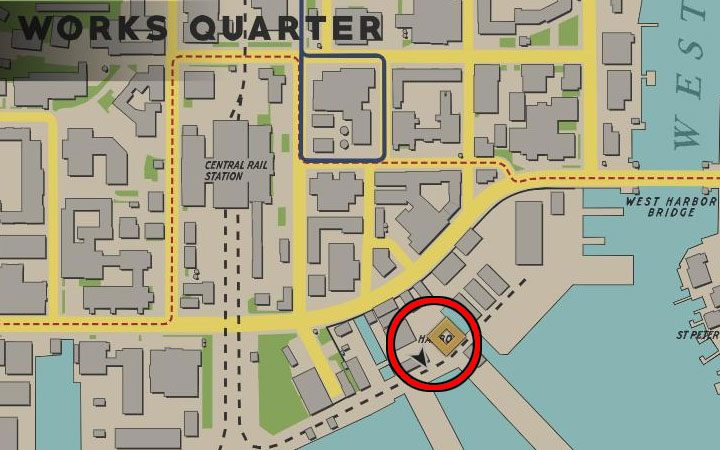 Karta jest w porcie w dzielnicy Works Quarter i możesz ją zdobyć w końcowej części głównej misji Ty szczęściarzu, w której Tommy ściga Sergio w porcie i eliminuje po drodze zwykłych gangsterów - Mafia Definitive Edition: Karty Cigarette Cards - sekret, znajdźka - Mafia 1 Definitive Edition - poradnik, solucja