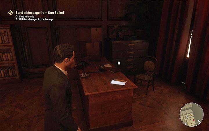 Magazyn jest wewnątrz hotelu Corleone odwiedzanego w ramach głównej misji Święty i grzesznik - Mafia Definitive Edition: Magazyny Dime Detective - sekret, znajdźka - Mafia 1 Definitive Edition - poradnik, solucja