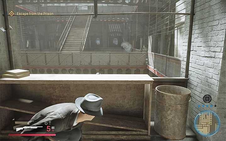 Także i ten magazyn do zdobycia jest w starym więzieniu przemierzanym w ramach głównej misji Kampania wyborcza - Mafia Definitive Edition: Magazyny Dime Detective - sekret, znajdźka - Mafia 1 Definitive Edition - poradnik, solucja