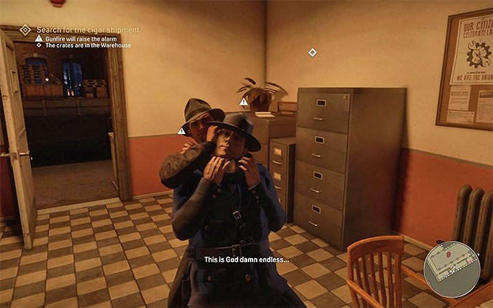 7 - Mafia Definitive Edition: Magazyny Dime Detective - sekret, znajdźka - Mafia 1 Definitive Edition - poradnik, solucja