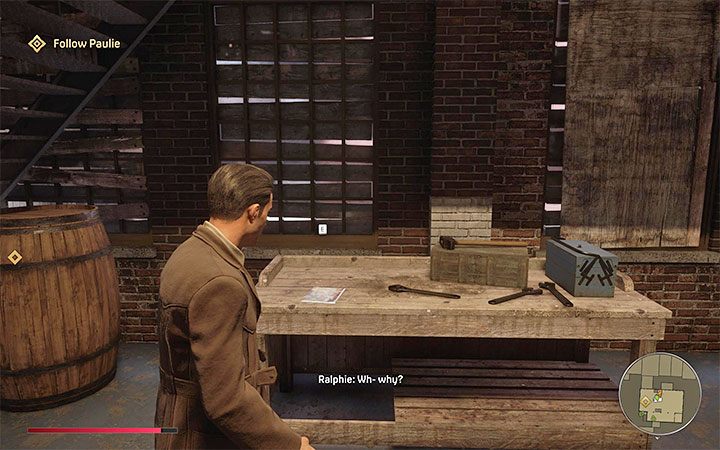 Magazyn znajduje się w warsztacie Ralpha, który zlokalizowany jest na tyłach baru Salieriego - Mafia Definitive Edition: Magazyny Super Science Stories - sekret, znajdźka - Mafia 1 Definitive Edition - poradnik, solucja