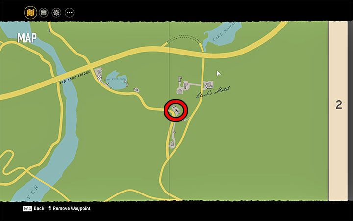 Magazyn leży na murku klubu Gentlemans Club zlokalizowanego we wschodniej części terenów wiejskich, niedaleko motelu Clarks - Mafia Definitive Edition: Magazyny Super Science Stories - sekret, znajdźka - Mafia 1 Definitive Edition - poradnik, solucja