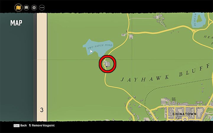 Magazyn możesz odnaleźć na terenach wiejskich, a konkretnie obok budynku sąsiadującego ze stawem Two Hatch Pond - Mafia Definitive Edition: Magazyny Black Mask - sekret, znajdźka - Mafia 1 Definitive Edition - poradnik, solucja