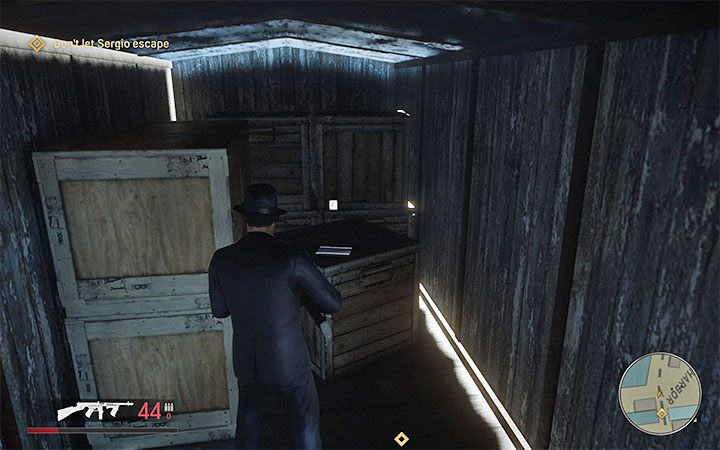 Musisz dotrzeć do pokazanego na obrazku 1 otwartego wagonu, który sąsiaduje ze stanowiskiem drugiego snajpera - Mafia Definitive Edition: Komiksy Gangsters Monthly - sekret, znajdźka - Mafia 1 Definitive Edition - poradnik, solucja