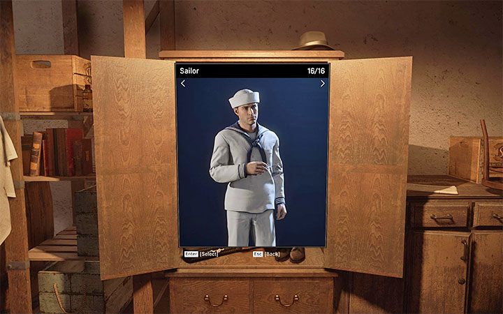 Sailor - To przebranie marynarza, które główny bohater założył w misji Wszystkiego najlepszego - Mafia Definitive Edition: Zmiana wyglądu bohatera - czy jest możliwa? - Mafia 1 Definitive Edition - poradnik, solucja