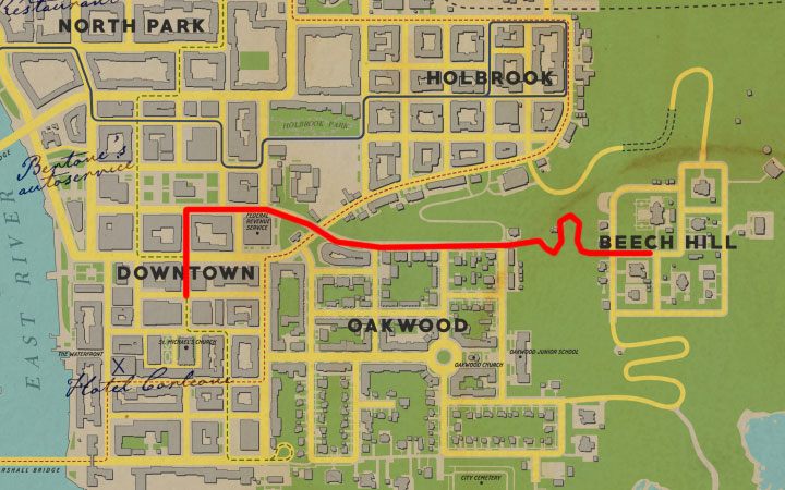 Do ostatniego czwartego porwania dochodzi w dzielnicy Beech Hill - Mafia Definitive Edition: Alien Infiltration - solucja - Mafia 1 Definitive Edition - poradnik, solucja