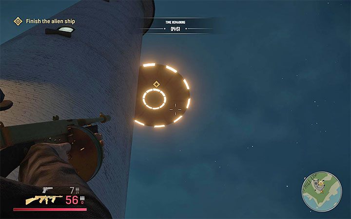 Na sam koniec ostrzelaj z dowolnej broni latający spodek - Mafia Definitive Edition: Alien Infiltration - solucja - Mafia 1 Definitive Edition - poradnik, solucja