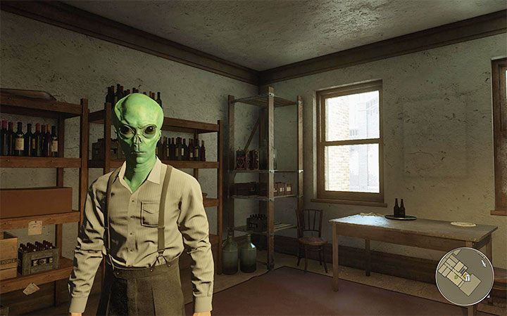 Za ukończenie tego pobocznego zadania otrzymasz strój / przebranie ufoludka - Mafia Definitive Edition: Alien Infiltration - solucja - Mafia 1 Definitive Edition - poradnik, solucja