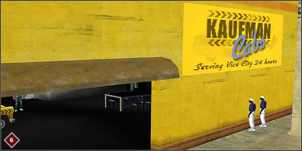 Kaufman Cabs - Numer 5-7 Assets - Grand Theft Auto: Vice City - poradnik do gry