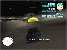 Te przypominające amerykańskie Destruction Derby zawody są stosunkowo proste, jeśli uda Ci się skutecznie omijać wrogie pojazdy i zbierać kolejne punkty kontrolne - Misje na stadionie - Grand Theft Auto: Vice City - poradnik do gry