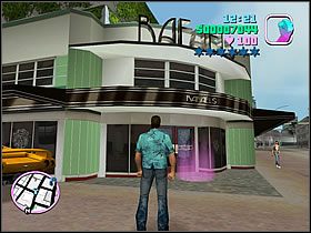 Wsiadaj w jakaś szybką brykę i ruszaj do sklepu z ciuchami Rafaels - The Party Ken Rosenberg - Grand Theft Auto: Vice City - poradnik do gry