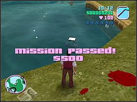 Gdy to zrobisz, Twój cel ucieknie do pojazdu, a Ty będziesz musiał rozłożyć jego ochroniarzy - co też wykonaj, korzystając ze znalezionego przed chwilą kija - Four Iron Avery Carrington - Grand Theft Auto: Vice City - poradnik do gry