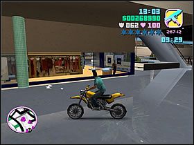 Będąc w środku zacznij demolować sklepy - Shakedown Tommy Vercetti - Grand Theft Auto: Vice City - poradnik do gry