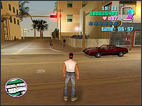 Kolejny człowiek siedzi w opancerzonym pojeździe (unikalny wóz) - Autocide - Bonus Budka Telefoniczna - Grand Theft Auto: Vice City - poradnik do gry