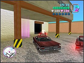 Jedź przed siebie, za pozostałymi samochodami - Trojan Voodoo- Bonus Umberto Robina - Grand Theft Auto: Vice City - poradnik do gry