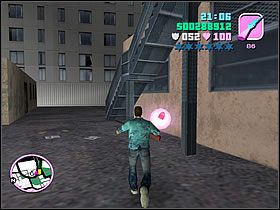 Musisz wejść na budynek na lewo od kryjówki - Dirty Lickins - Bonus Auntie Paulet - Grand Theft Auto: Vice City - poradnik do gry