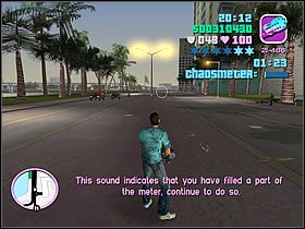 Zacznij strzelać do pojazdów - Messing with the Man - Bonus Mitch Baker - Grand Theft Auto: Vice City - poradnik do gry