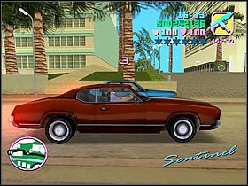 Czas na wyścig - The Driver - Asset The Malibu - Grand Theft Auto: Vice City - poradnik do gry