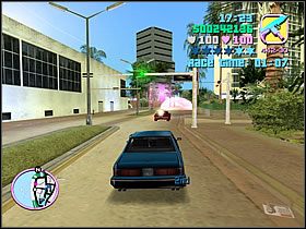 Potrzeba nie lada sprytu i umiejętności, by wygrać wyścig - The Driver - Asset The Malibu - Grand Theft Auto: Vice City - poradnik do gry