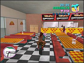 Zabierz Candy i razem jedźcie do pobliskiej pizzerii - Recruitment Drive - Asset Film Studio - Grand Theft Auto: Vice City - poradnik do gry