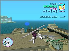 Zawróć nad potem i zacznij zbierać kolejne punktu idące wzdłuż autostrady - Dildo Dodo - Asset Film Studio - Grand Theft Auto: Vice City - poradnik do gry