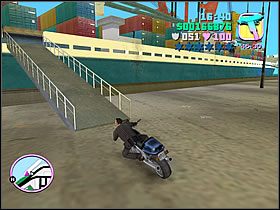 Czas udać się na drugi koniec miasta, do portu - Spilling the Beans - Asset Print Works - Grand Theft Auto: Vice City - poradnik do gry