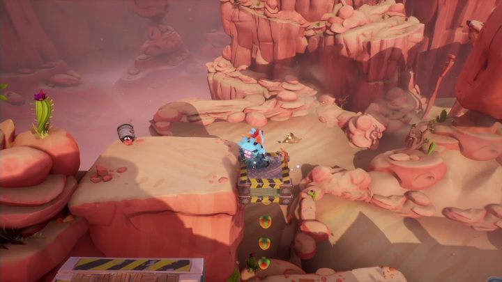 Dotrzesz do platformy, która na pierwszy rzut oka będzie wydawać się nie do ruszenia - Crash 4: Niezły Młyn solucja, opis przejścia - Crash Bandicoot 4 - poradnik, solucja