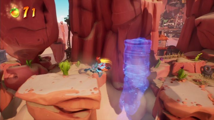 Nadal przyda Ci się maska - Crash 4: Niezły Młyn solucja, opis przejścia - Crash Bandicoot 4 - poradnik, solucja