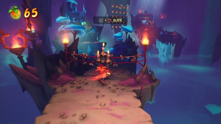 Na Twojej drodze pojawi się nieprzyjemna przeszkoda - Crash 4: Szczyt Obłędu solucja, opis przejścia - Crash Bandicoot 4 - poradnik, solucja