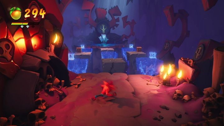 Kolejna część znikających skał - Crash 4: Szczyt Obłędu solucja, opis przejścia - Crash Bandicoot 4 - poradnik, solucja